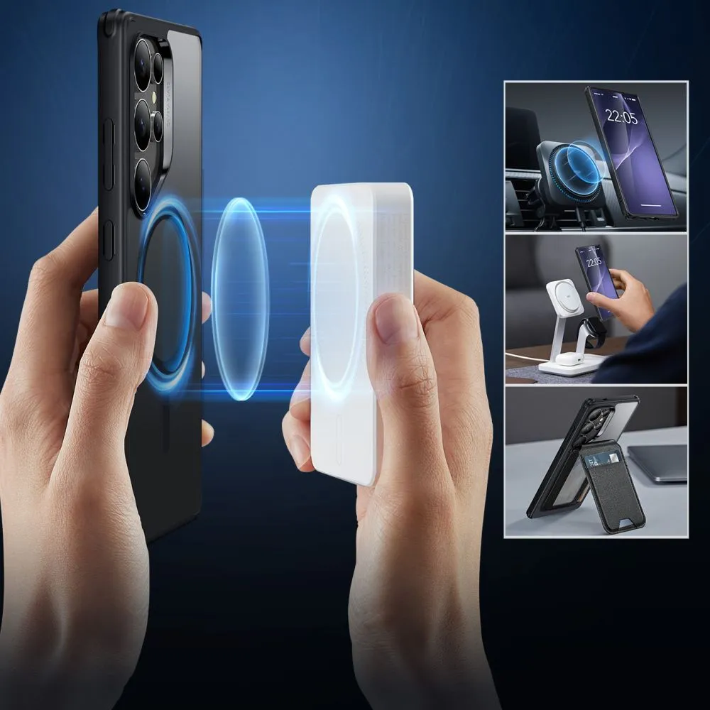 Samsung Galaxy S25 Ultra dėklas  ESR CLASSIC HYBRID HALOLOCK MAGSAFE