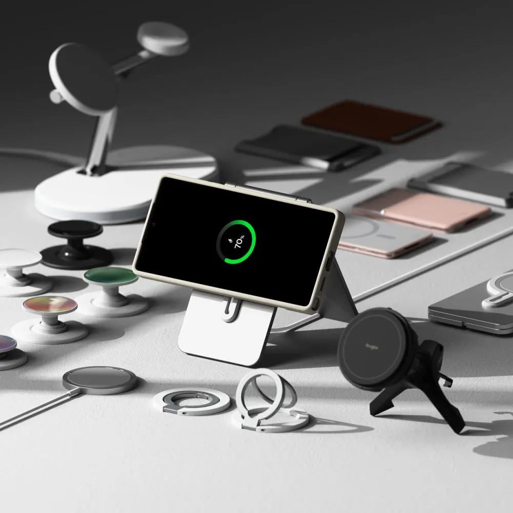 Samsung Galaxy S25 Ultra dėklas  RINGKE SILICONE MAGNETIC MAGSAFE