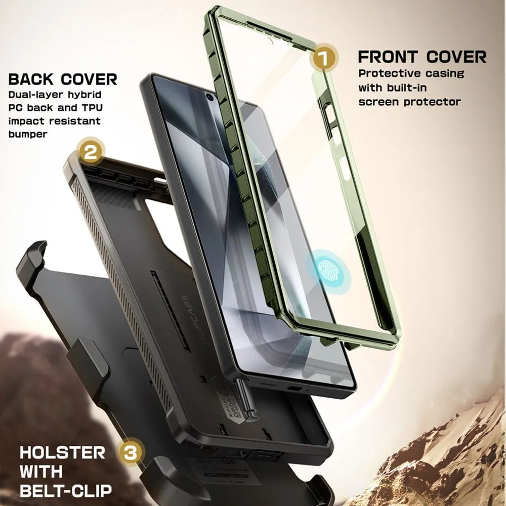 Samsung Galaxy S25 Ultra dėklas  SUPCASE UNICORN BEETLE PRO 2-SET