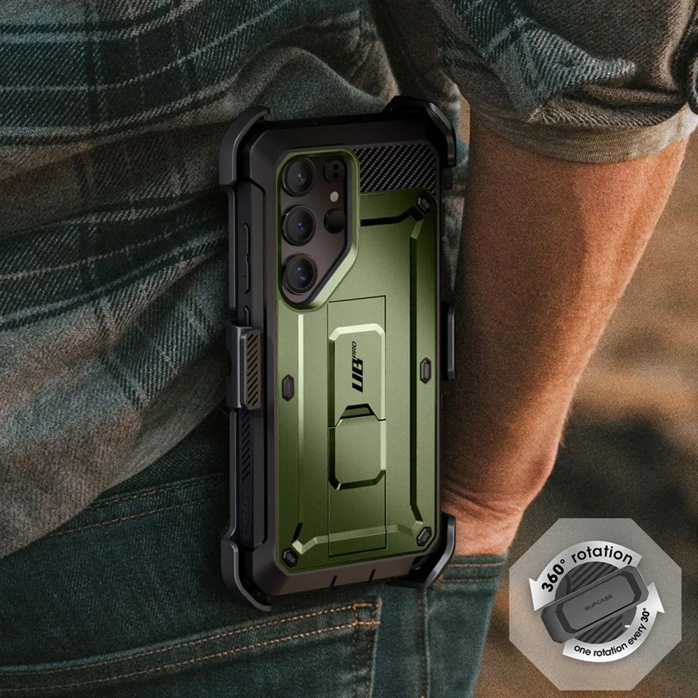 Samsung Galaxy S25 Ultra dėklas  SUPCASE UNICORN BEETLE PRO 2-SET