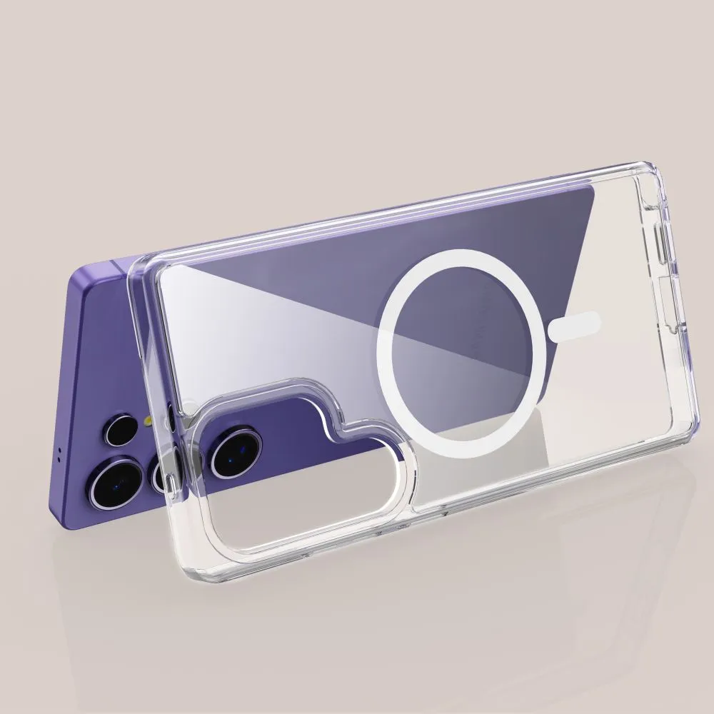 Samsung Galaxy S25 Ultra dėklas skaidrus TECH-PROTECT FLEXAIR HYBRID MAGSAFE