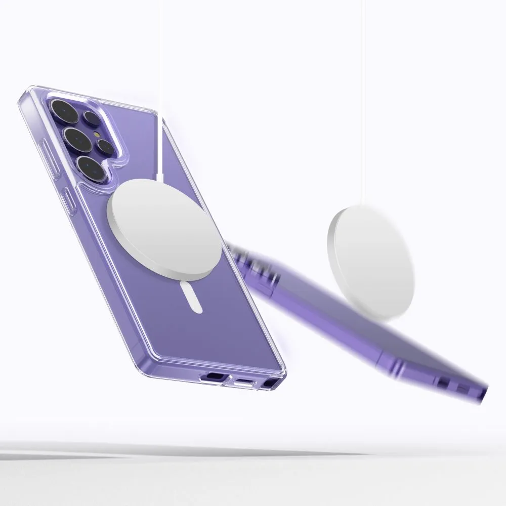 Samsung Galaxy S25 Ultra dėklas skaidrus TECH-PROTECT FLEXAIR HYBRID MAGSAFE