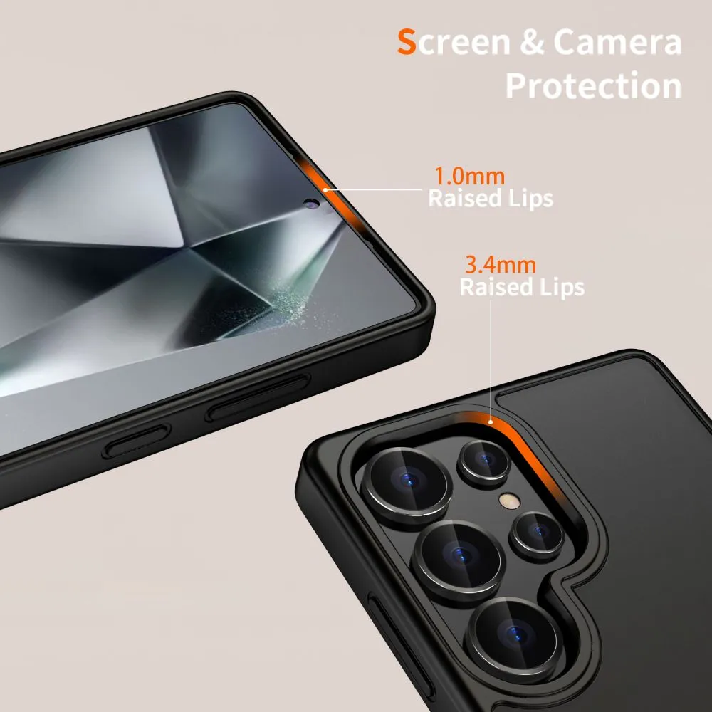 Samsung Galaxy S25 Ultra dėklas Juoda TECH-PROTECT MAGMAT