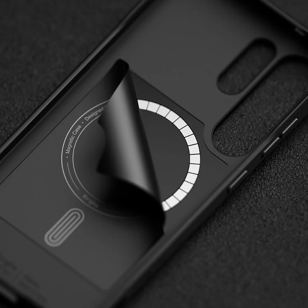 Samsung Galaxy S25 Ultra dėklas Juoda RINGKE ONYX MAGNETIC MAGSAFE