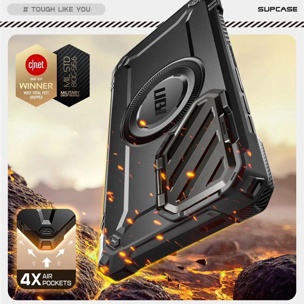 Samsung Galaxy S25 Ultra dėklas Juoda SUPCASE UB XT MAG MAGSAFE