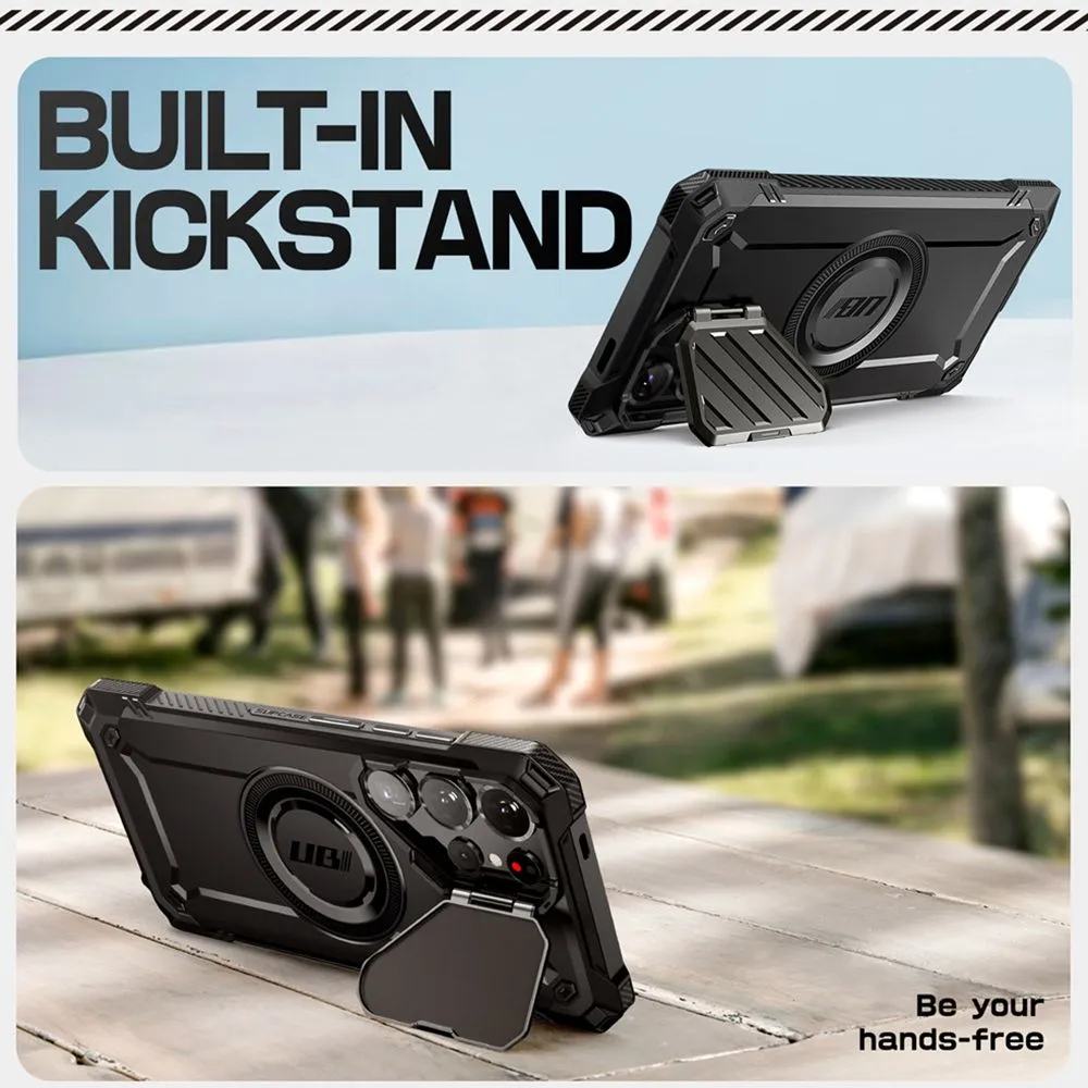 Samsung Galaxy S25 Ultra dėklas Juoda SUPCASE UB XT MAG MAGSAFE