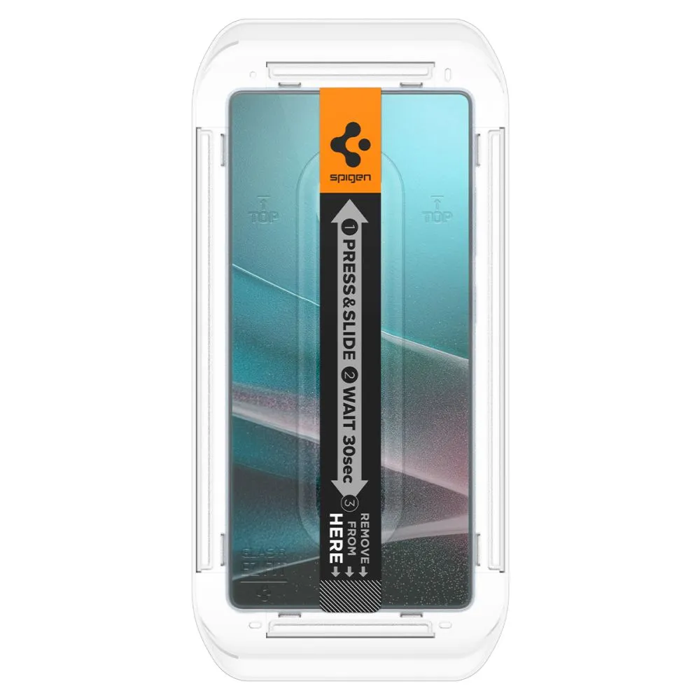 Samsung Galaxy S25 Ultra apsauginis stiklas SPIGEN GLAS.TR ”EZ FIT” HD 2-PACK