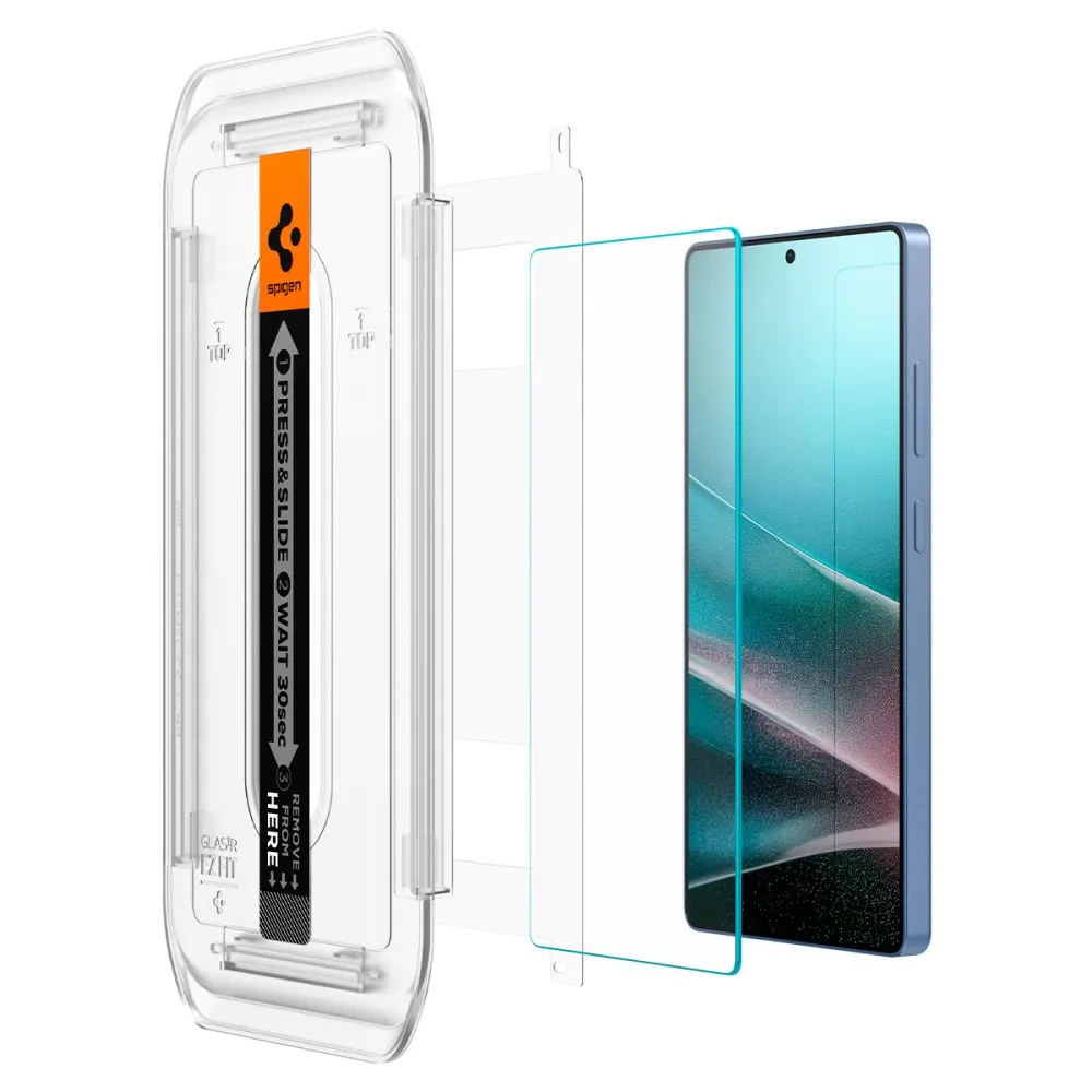 Samsung Galaxy S25 Ultra apsauginis stiklas SPIGEN GLAS.TR ”EZ FIT” HD 2-PACK