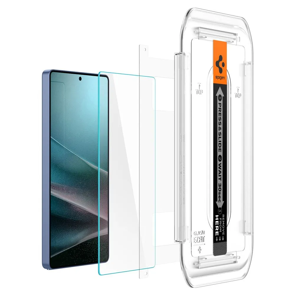 Samsung Galaxy S25 Ultra apsauginis stiklas SPIGEN GLAS.TR ”EZ FIT” HD 2-PACK