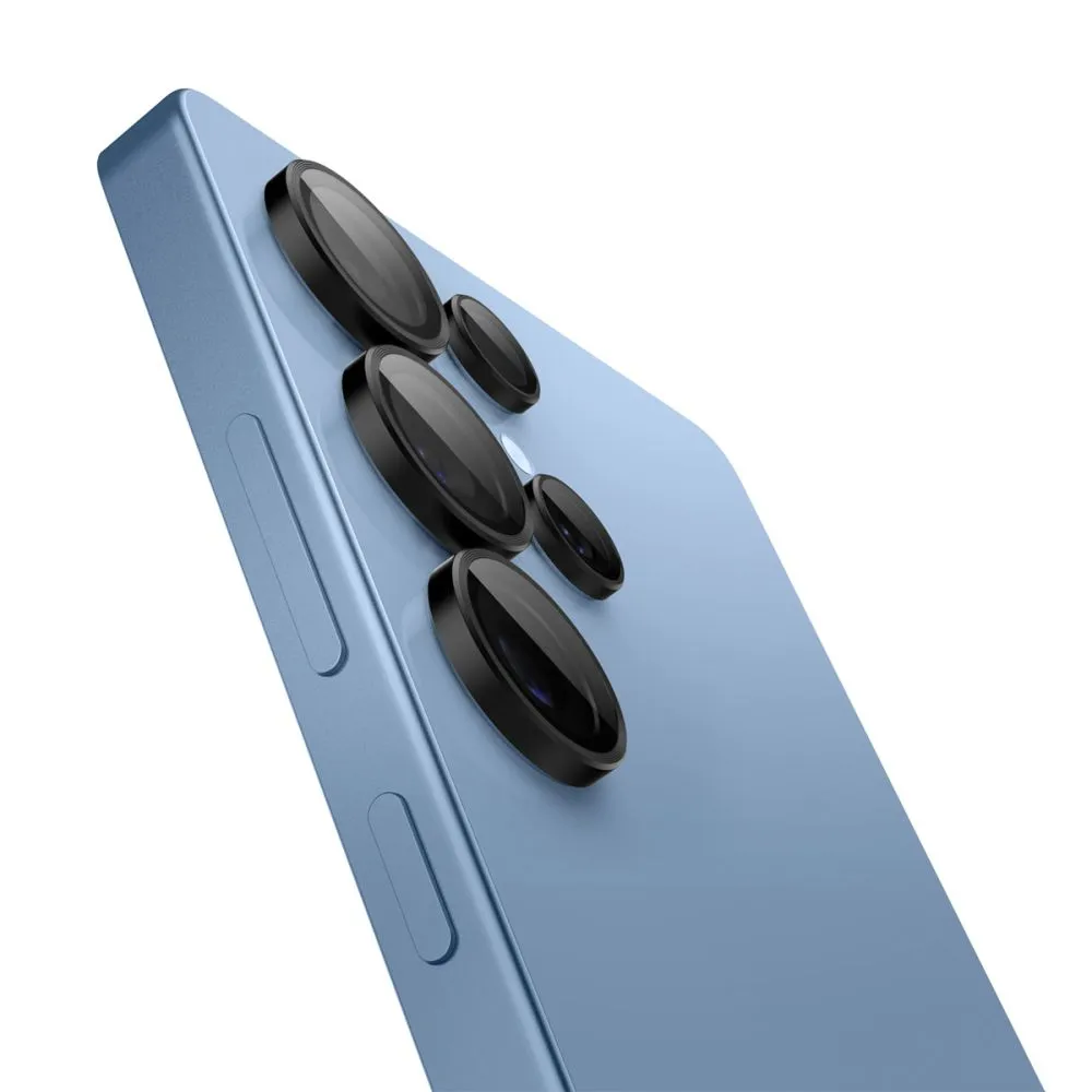 Samsung Galaxy S25 Ultra apsauginis stiklas SPIGEN OPTIK PRO HD GLAS.TR ”EZ FIT” CAMERA PROTECTOR 2-PACK