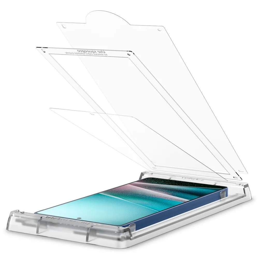 Samsung Galaxy S25 Ultra apsauginis stiklas SPIGEN ELITE SHIELD ”EZ FIT” HD