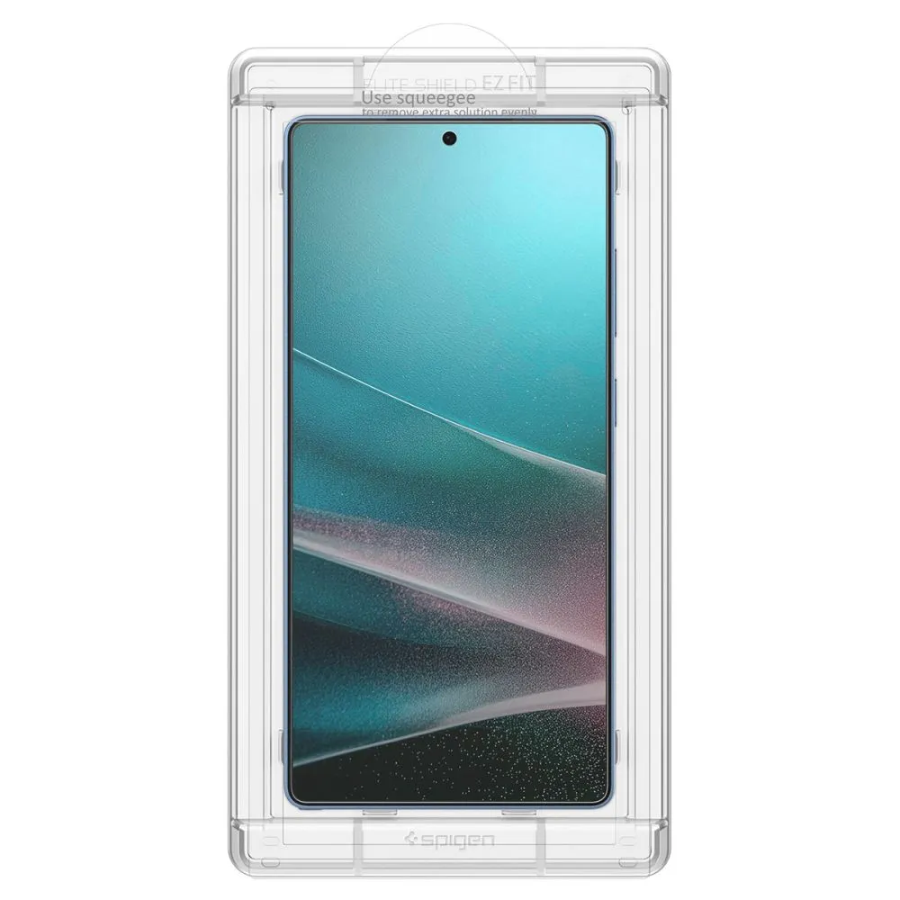 Samsung Galaxy S25 Ultra apsauginis stiklas SPIGEN ELITE SHIELD ”EZ FIT” HD