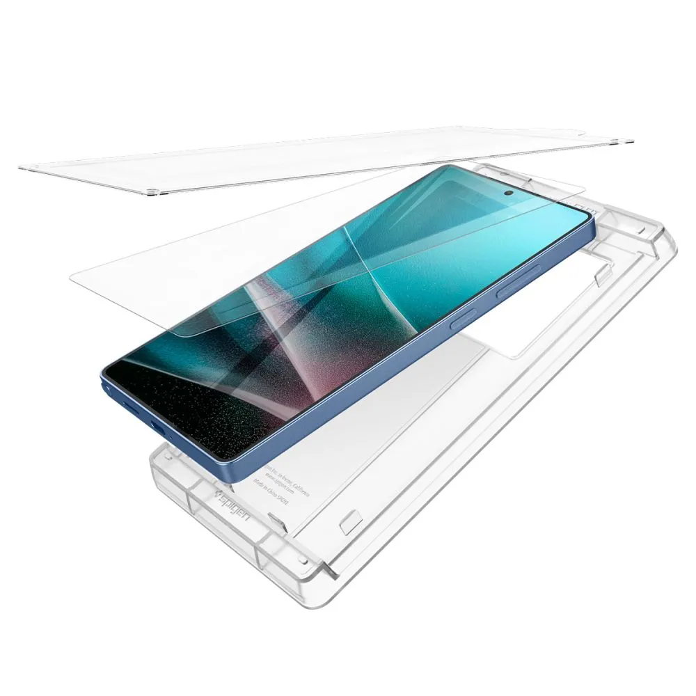 Samsung Galaxy S25 Ultra apsauginis stiklas SPIGEN ELITE SHIELD ”EZ FIT” HD