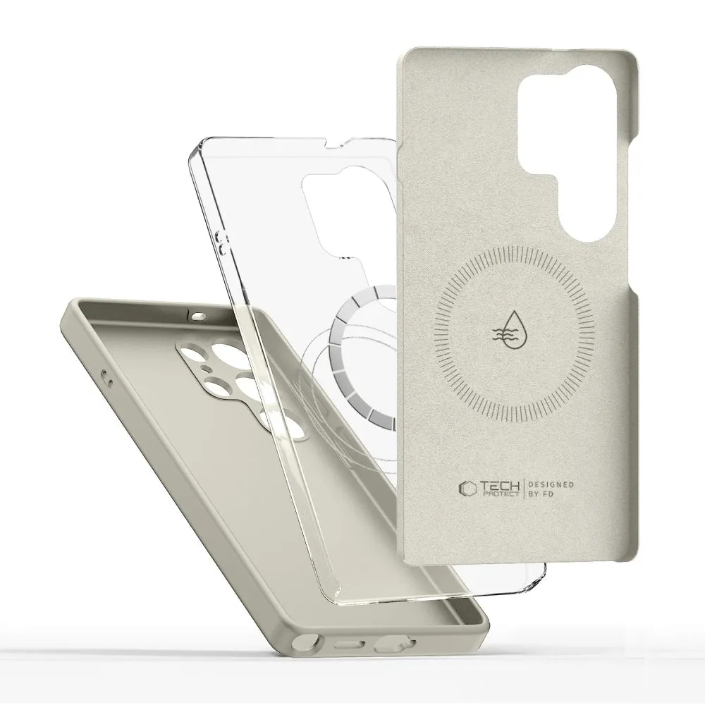 Samsung Galaxy S25 Ultra dėklas TECH-PROTECT LIQUID SILICONE MAGSAFE