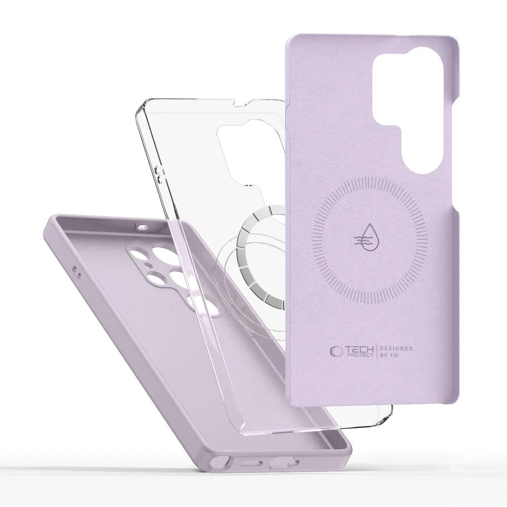 Samsung Galaxy S25 Ultra dėklas TECH-PROTECT LIQUID SILICONE MAGSAFE