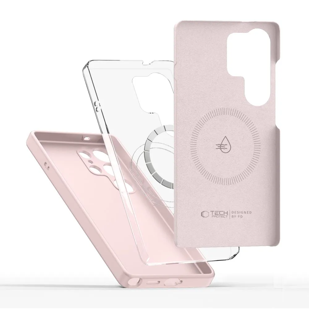 Samsung Galaxy S25 Ultra dėklas TECH-PROTECT LIQUID SILICONE MAGSAFE