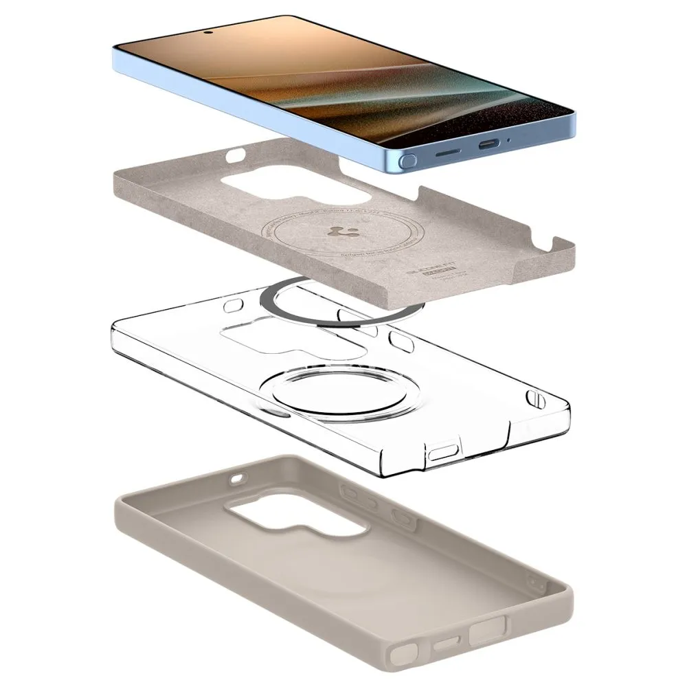 Samsung Galaxy S25 Ultra dėklas SPIGEN SILICONE FIT MAG MAGSAFE