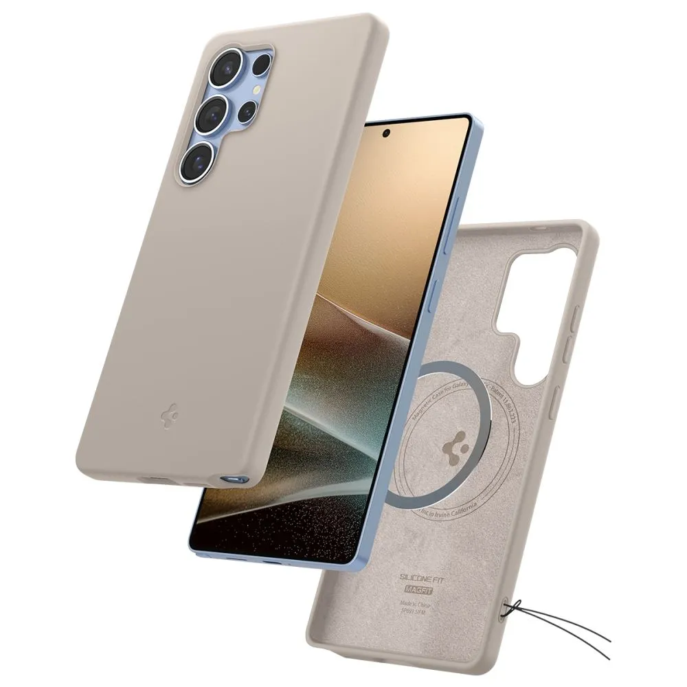 Samsung Galaxy S25 Ultra dėklas SPIGEN SILICONE FIT MAG MAGSAFE