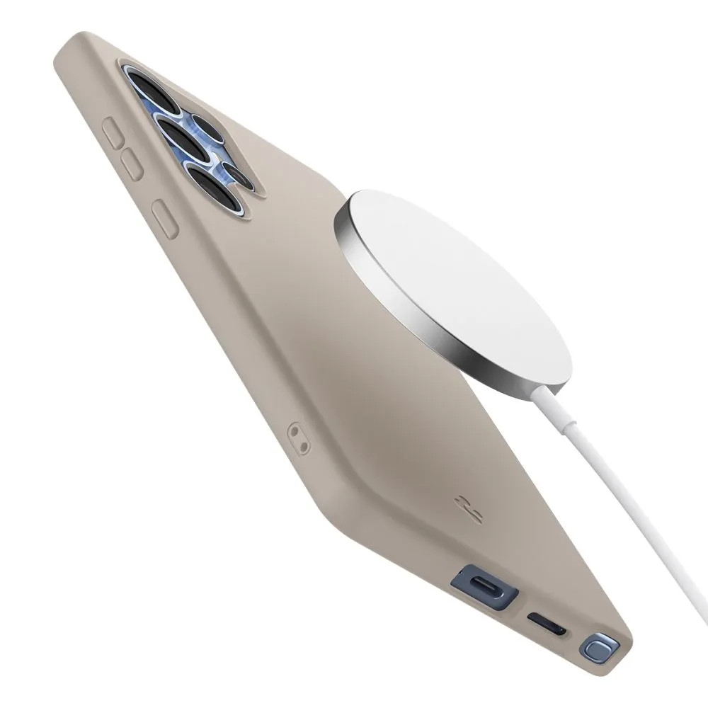 Samsung Galaxy S25 Ultra dėklas SPIGEN SILICONE FIT MAG MAGSAFE