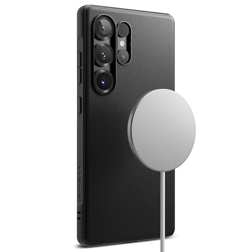 Samsung Galaxy S25 Ultra dėklas Juoda RINGKE ONYX MAGNETIC MAGSAFE