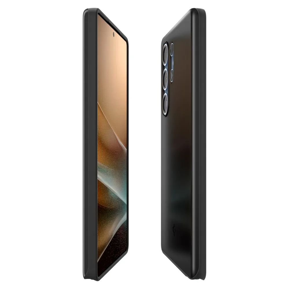 Samsung Galaxy S25 Ultra dėklas Juoda SPIGEN THIN FIT MAG MAGSAFE