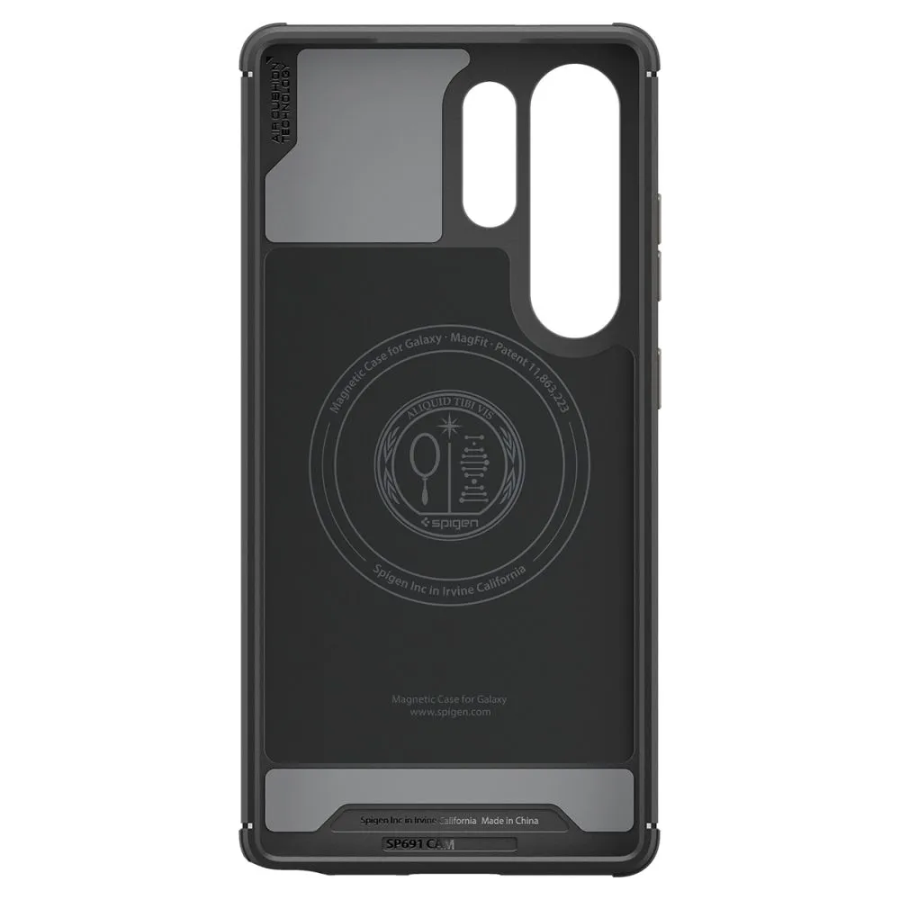 Samsung Galaxy S25 Ultra dėklas Juoda SPIGEN CORE ARMOR MAG MAGSAFE