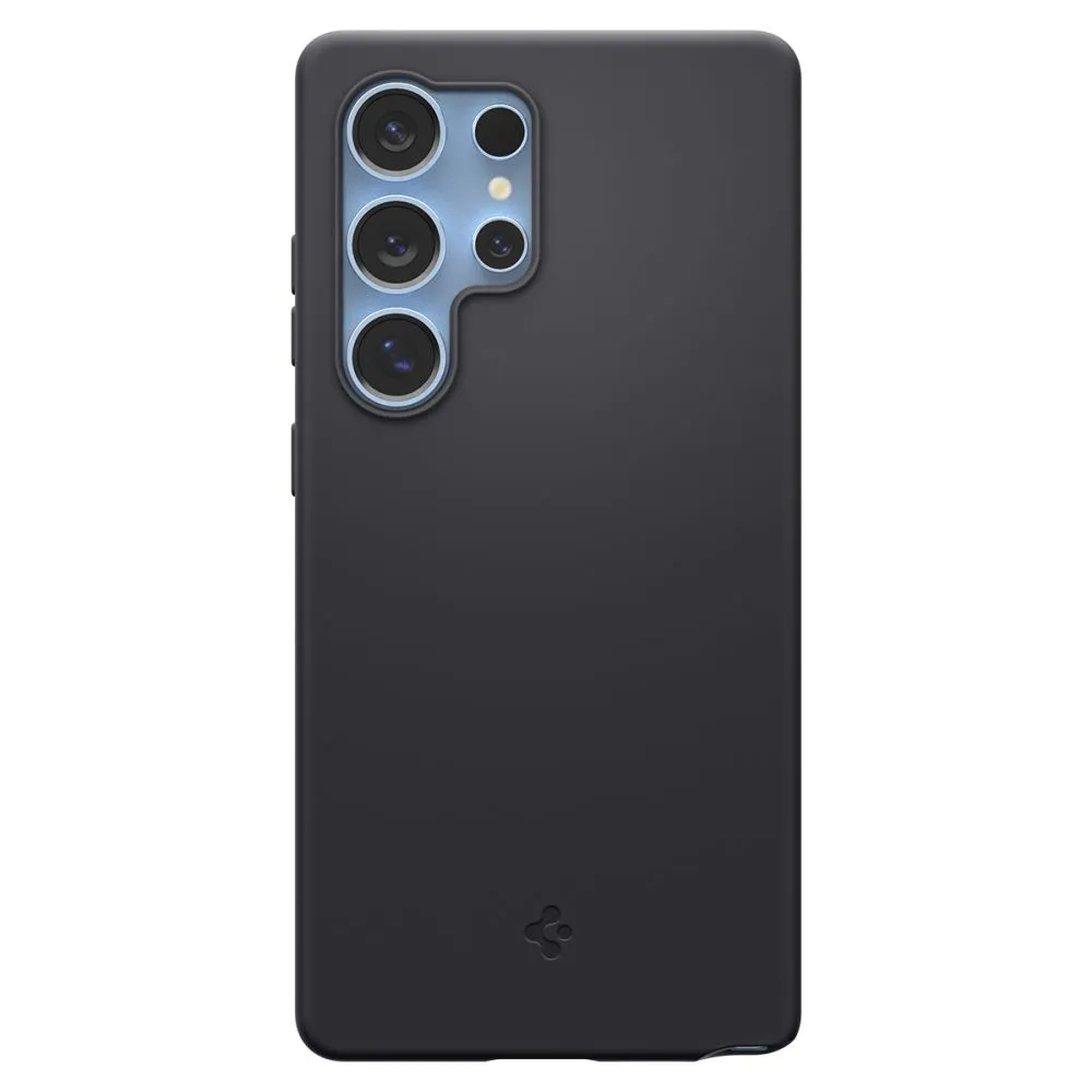 Samsung Galaxy S25 Ultra dėklas Juoda SPIGEN SILICONE FIT MAG MAGSAFE