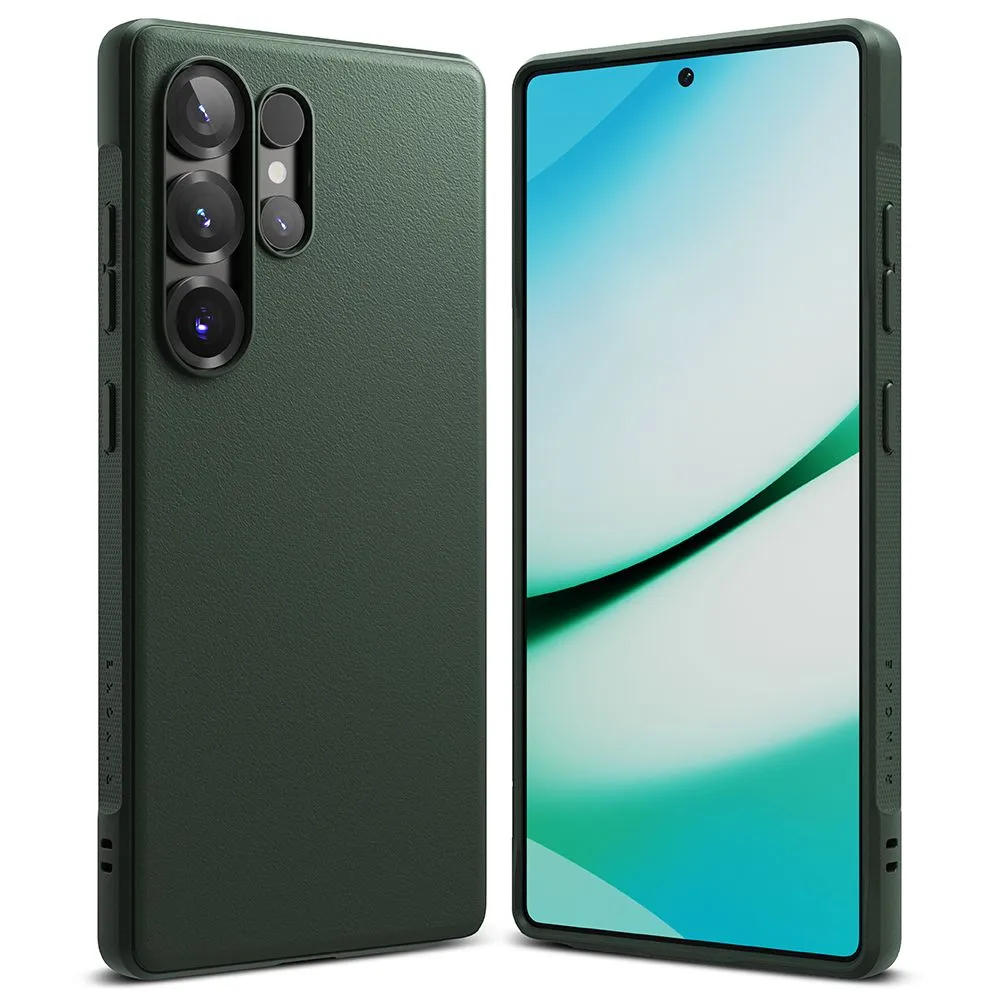 Samsung Galaxy S25 Ultra dėklas žalia RINGKE ONYX
