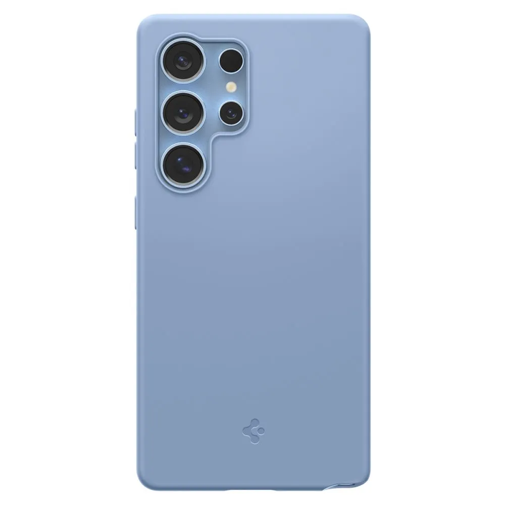Samsung Galaxy S25 Ultra dėklas mėlyna SPIGEN SILICONE FIT MAG MAGSAFE