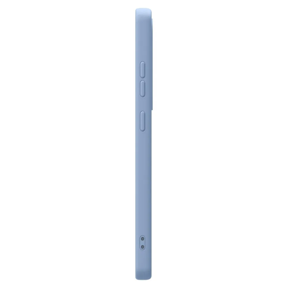 Samsung Galaxy S25 Ultra dėklas mėlyna SPIGEN SILICONE FIT MAG MAGSAFE
