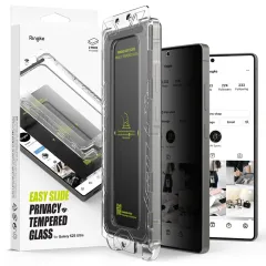 Galaxy S25 Ultra apsauginis stiklas RINGKE EASY SLIDE PRIVACY 2-PACK Samsung Galaxy S25 Ultra
