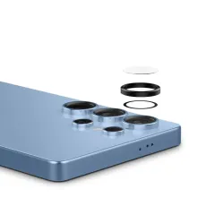 Samsung Galaxy S25 Ultra apsauginis stiklas  SPIGEN OPTIK PRO HD GLAS.TR ”EZ FIT” CAMERA PROTECTOR 2-PACK