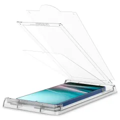 Samsung Galaxy S25 Ultra apsauginis stiklas  SPIGEN ELITE SHIELD ”EZ FIT” HD