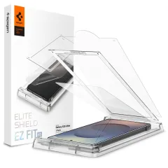 Galaxy S25 Ultra apsauginis stiklas SPIGEN ELITE SHIELD ”EZ FIT” HD Samsung Galaxy S25 Ultra