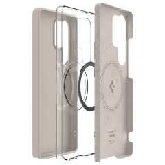 Samsung Galaxy S25 Ultra dėklas  SPIGEN SILICONE FIT MAG MAGSAFE