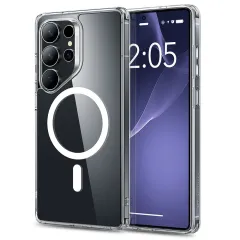 Samsung Galaxy S25 Ultra dėklas skaidrus ESR CLASSIC HYBRID HALOLOCK MAGSAFE