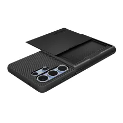 Samsung Galaxy S25 Ultra dėklas Juoda SPIGEN SLIM ARMOR CS