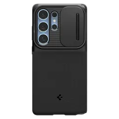 Samsung Galaxy S25 Ultra dėklas Juoda SPIGEN OPTIK ARMOR