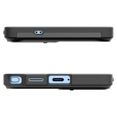 Samsung Galaxy S25 Ultra dėklas Juoda SPIGEN OPTIK ARMOR