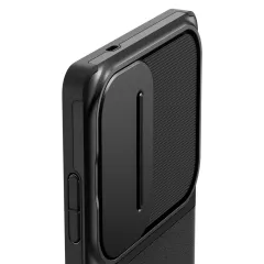 Samsung Galaxy S25 Ultra dėklas Juoda SPIGEN OPTIK ARMOR