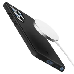 Samsung Galaxy S25 Ultra dėklas Juoda SPIGEN THIN FIT MAG MAGSAFE