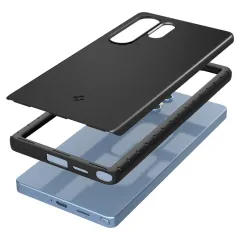 Samsung Galaxy S25 Ultra dėklas Juoda SPIGEN THIN FIT MAG MAGSAFE