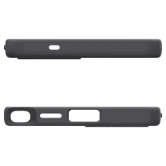 Samsung Galaxy S25 Ultra dėklas Juoda SPIGEN SILICONE FIT MAG MAGSAFE