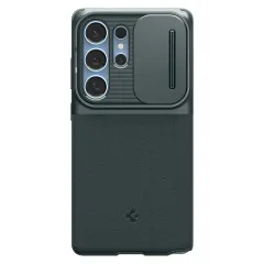 Samsung Galaxy S25 Ultra dėklas žalia SPIGEN OPTIK ARMOR