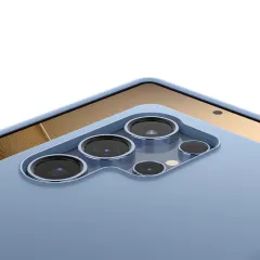 Samsung Galaxy S25 Ultra dėklas mėlyna SPIGEN SILICONE FIT MAG MAGSAFE