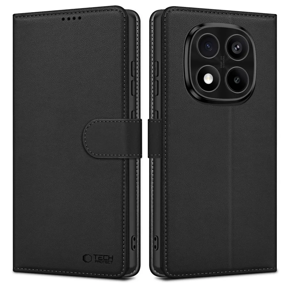 Xiaomi RedMi Note 14 Pro 5G чехол черный TECH-PROTECT WALLET