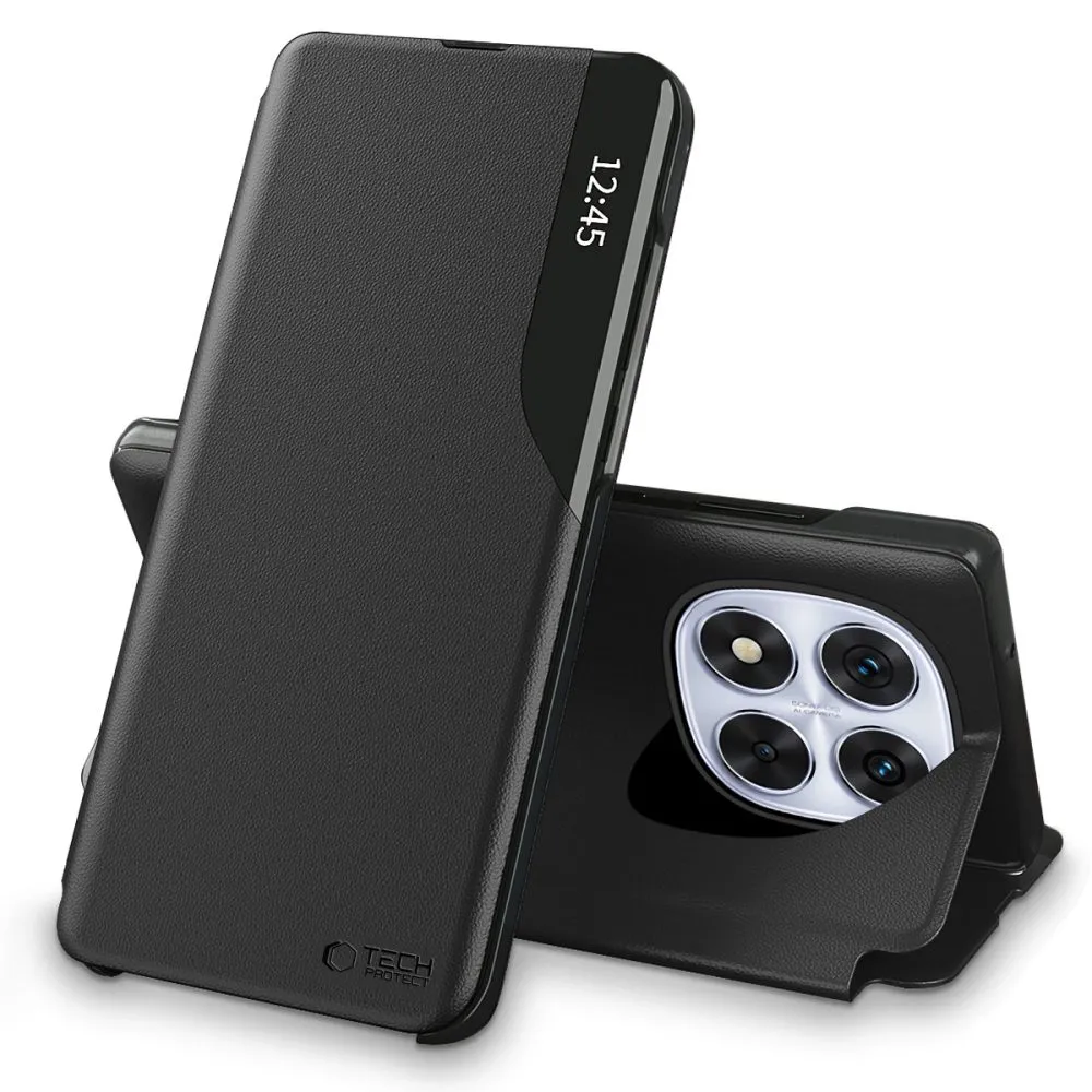 Xiaomi Poco X7 5G case black TECH-PROTECT SMART VIEW