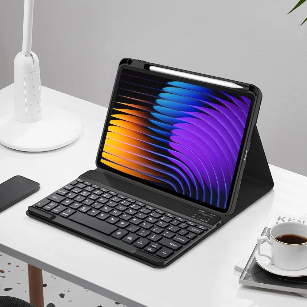 Xiaomi Pad 7/Pad 7 Pro чехол для планшетa черный TECH-PROTECT SC PEN + KEYBOARD