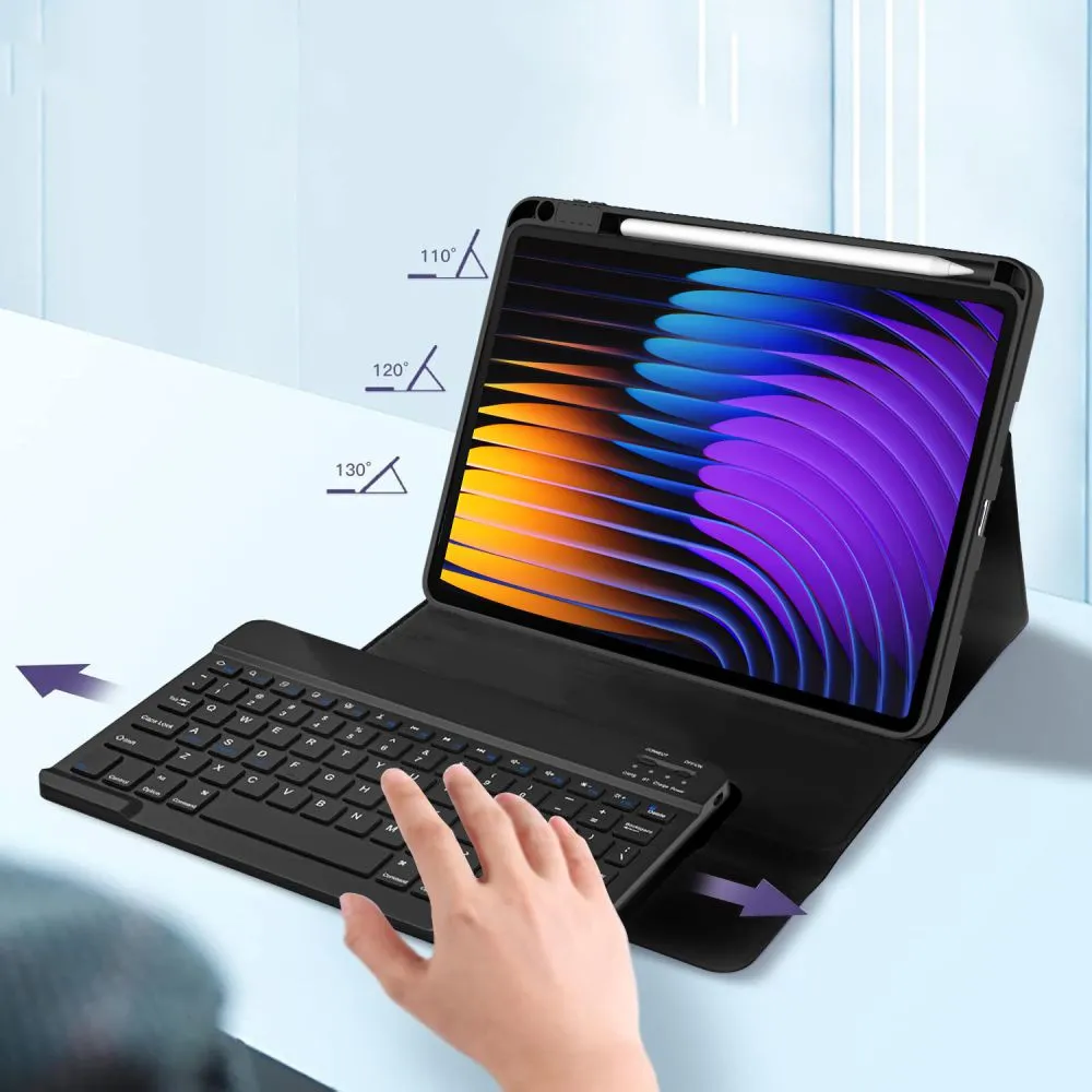 Xiaomi Pad 7/Pad 7 Pro чехол для планшетa черный TECH-PROTECT SC PEN + KEYBOARD