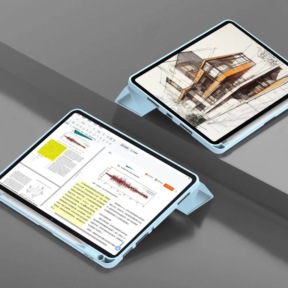 Xiaomi Pad 7/Pad 7 Pro Planšetės dėklas mėlyna TECH-PROTECT SC PEN /